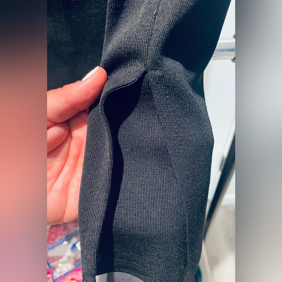 Ming Wang Elastic Waist Straight Knee Length black Large Skirt - Picture 2 of 5